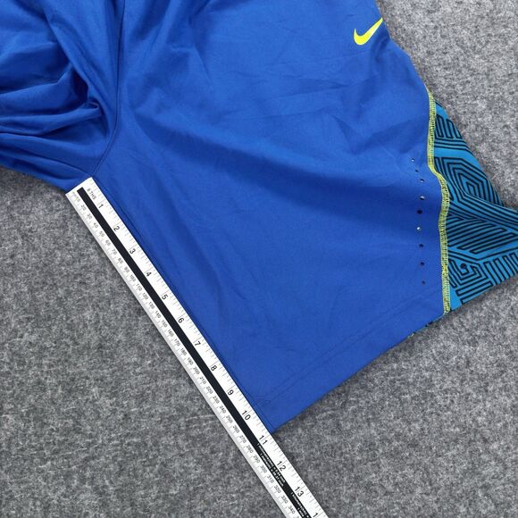 Nike LeBron James Basketball Dri-Fit Shorts Men’s Small Blue 618200 480 - Picture 8 of 9